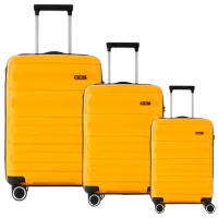 Valiză CCS 5225 Set 105l/ Yellow