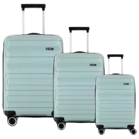 Valiză CCS 5225 Set 105l/ Blue