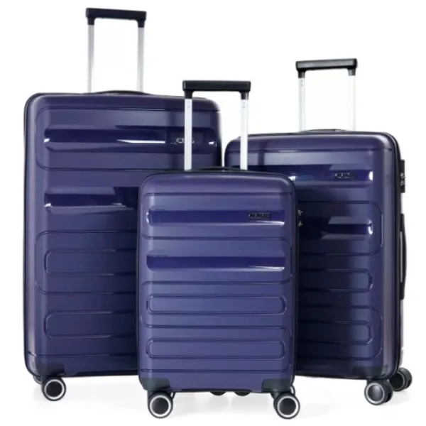 Чемодан CCS 5225 Set 105л/ Тёмно-синий photo 1