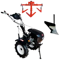 Motocultor Technoworker HB 700 RS PRO SET/ RSP.1-PRO 4 timpi/ Benzină