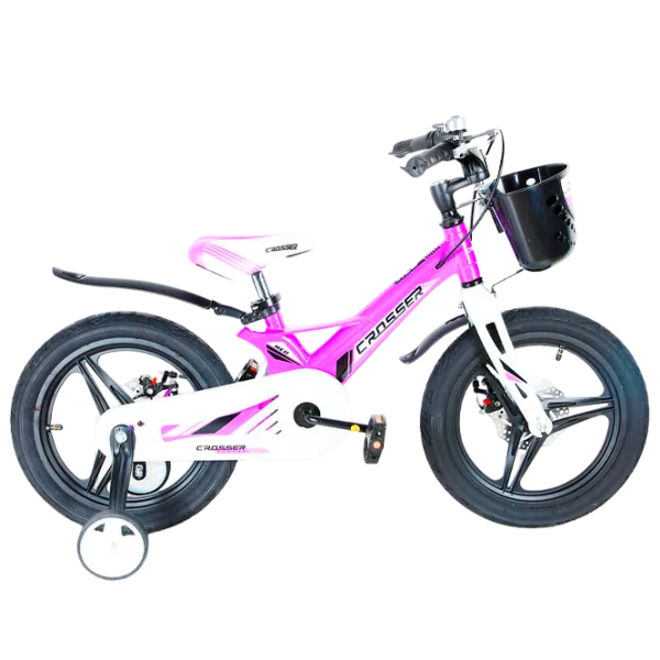 Велосипед Crosser Hunter 18" Магниевый сплав/ Фиолетовый Белый photo 1 Велосипед Crosser Hunter 18" Магниевый сплав/ Фиолетовый Белый photo 1