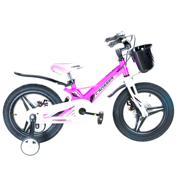 Велосипед Crosser Hunter 18" Магниевый сплав/ Фиолетовый Белый photo 1 Велосипед Crosser Hunter 18" Магниевый сплав/ Фиолетовый Белый photo 1