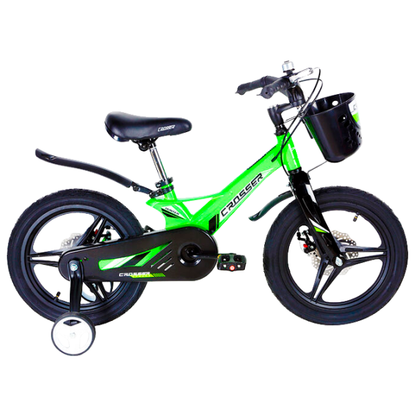 Bicicletă Crosser Hunter 18" Aliaj de magneziu/ Green Black photo 1