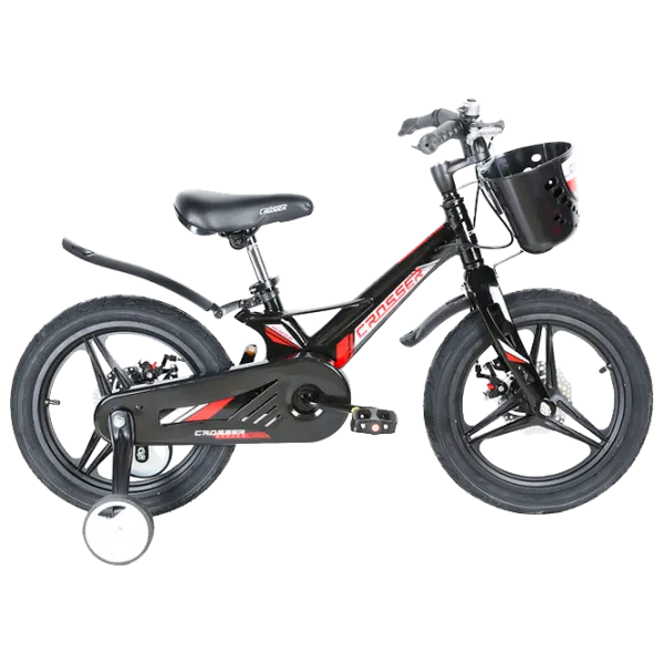 Bicicletă Crosser Hunter 18" Aliaj de magneziu/ Black Red photo 1