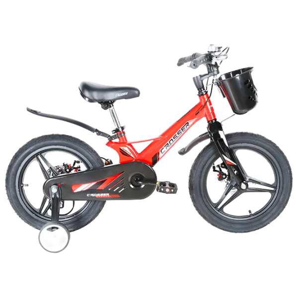 Bicicletă Crosser Hunter 16" Aliaj de magneziu/ Red Black photo 1