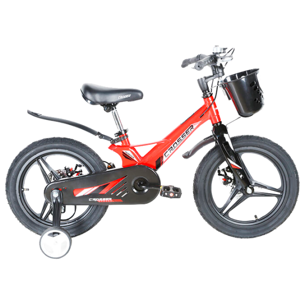 Bicicletă Crosser Hunter 16" Aliaj de magneziu/ Red Black photo 1