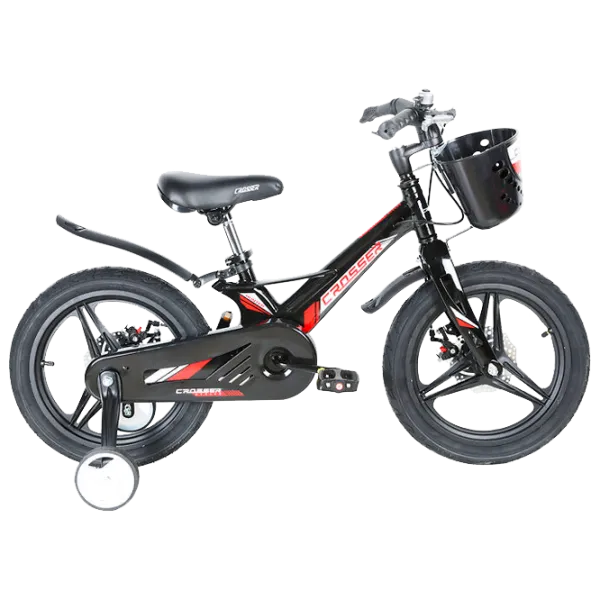 Bicicletă Crosser Hunter 16" Aliaj de magneziu/ Black Red photo 1