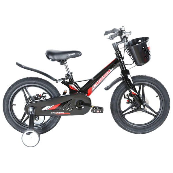 Bicicletă Crosser Hunter 16" Aliaj de magneziu/ Black Red photo 1