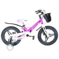 Bicicletă Crosser Hunter 14" Aliaj de magneziu/ Violet White