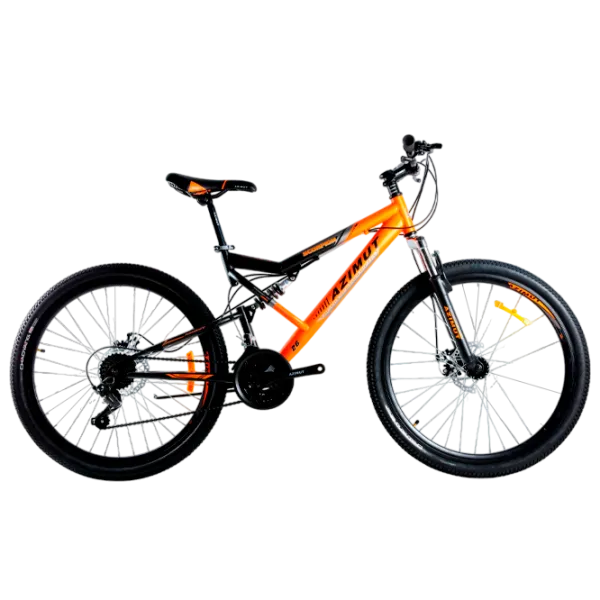Bicicletă Azimut Scorpion 29" 19" Oțel/ Black Orange photo 1 Bicicletă Azimut Scorpion 29" 19" Oțel/ Black Orange photo 1
