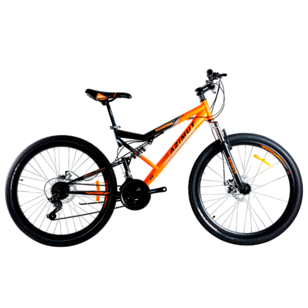 Bicicletă Azimut Scorpion 29" 19" Oțel/ Black Orange photo 1 Bicicletă Azimut Scorpion 29" 19" Oțel/ Black Orange photo 1