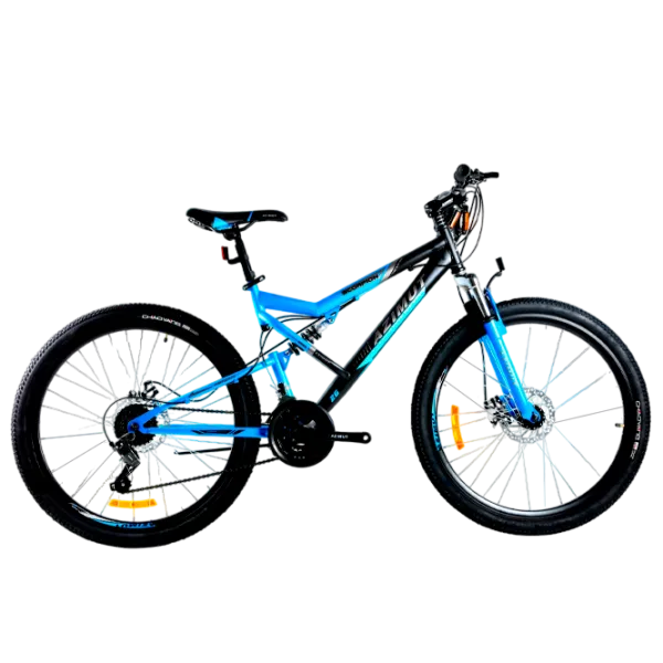 Bicicletă Azimut Scorpion 29" 19" Oțel/ Black Blue photo 1 Bicicletă Azimut Scorpion 29" 19" Oțel/ Black Blue photo 1