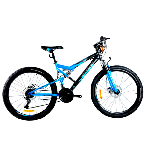 Bicicletă Azimut Scorpion 29" 19" Oțel/ Black Blue photo 1 Bicicletă Azimut Scorpion 29" 19" Oțel/ Black Blue photo 1
