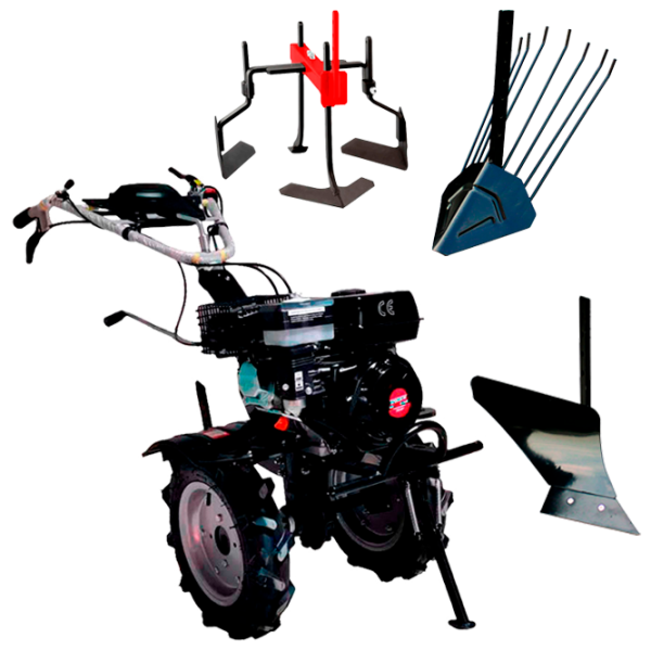 Мотокультиватор Technoworker HB 700 RS ECO SET/ RSP.2.1-ECO 4х тактный/ Бензин photo 1 Мотокультиватор Technoworker HB 700 RS ECO SET/ RSP.2.1-ECO 4х тактный/ Бензин photo 1
