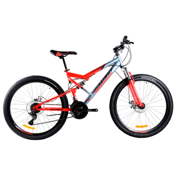 Bicicletă Azimut Scorpion 26" 19" Oțel/ Red Gray photo 1 Bicicletă Azimut Scorpion 26" 19" Oțel/ Red Gray photo 1