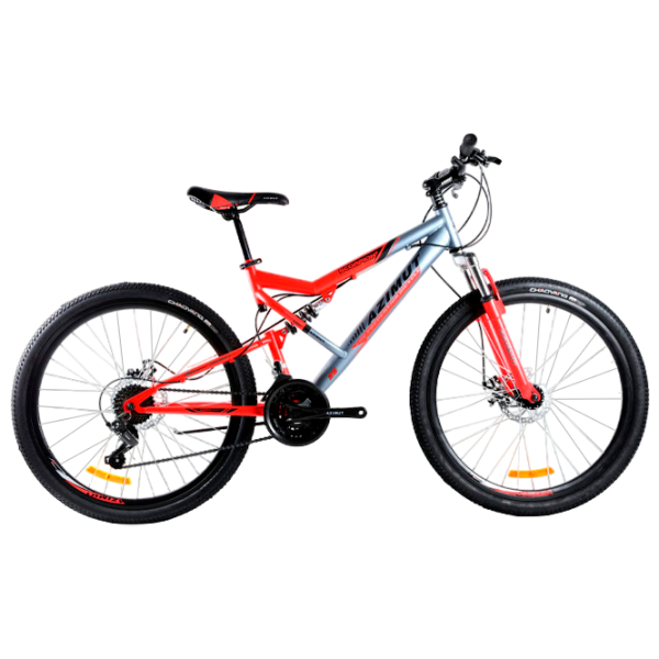 Bicicletă Azimut Scorpion 26" 19" Oțel/ Red Gray photo 1 Bicicletă Azimut Scorpion 26" 19" Oțel/ Red Gray photo 1