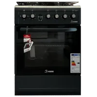 Плита KUBB TD7211MGALtsK3 Комбинированная/ Черный/ 