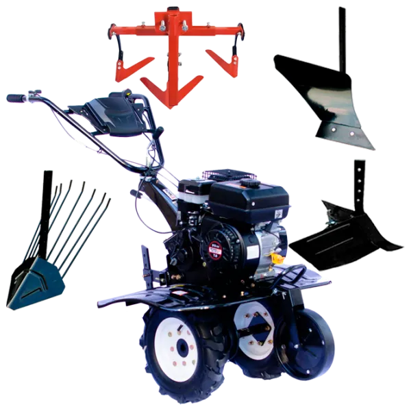 Мотокультиватор Technoworker HB 700 S SET/ SP.3 4х тактный/ Бензин photo 1 Мотокультиватор Technoworker HB 700 S SET/ SP.3 4х тактный/ Бензин photo 1