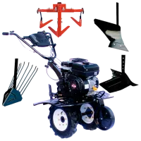 Мотокультиватор Technoworker HB 700 S SET/ SP.3 4х тактный/ Бензин