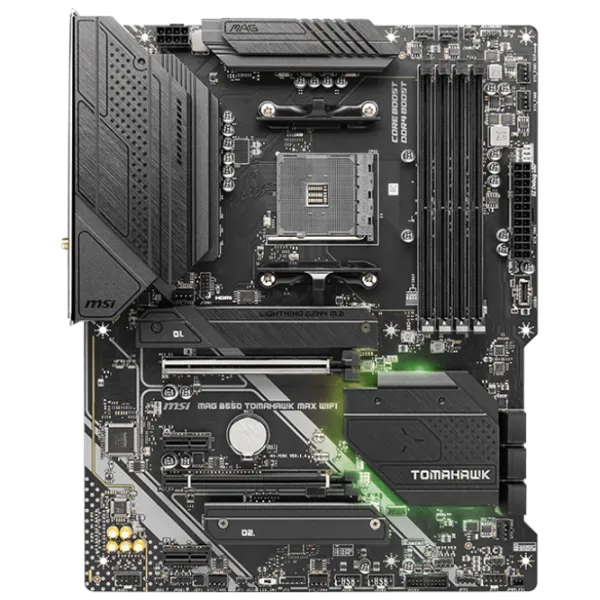 Материнская плата MSI MAG B550 TOMAHAWK MAX WIFI ATX/ AMD X570S photo 1 Материнская плата MSI MAG B550 TOMAHAWK MAX WIFI ATX/ AMD X570S photo 1