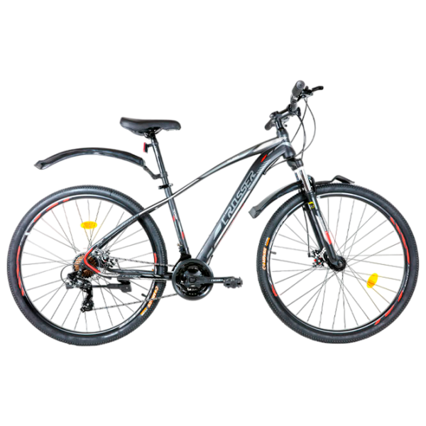 Bicicletă Crosser Nevada 29" 19" Oțel/ Gray Red photo 1