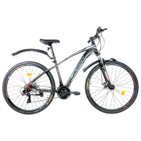 Велосипед Crosser Nevada 29" 19" Сталь/ Серый Красный