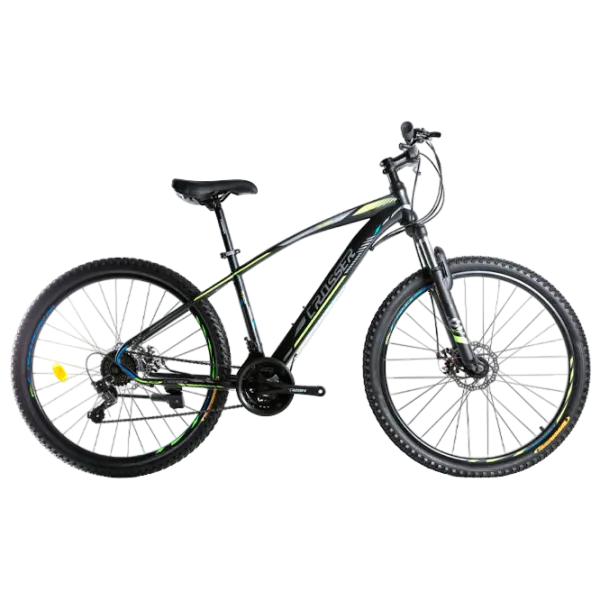 Bicicletă Crosser Nevada 27.5" 17" Oțel/ Black Green photo 1