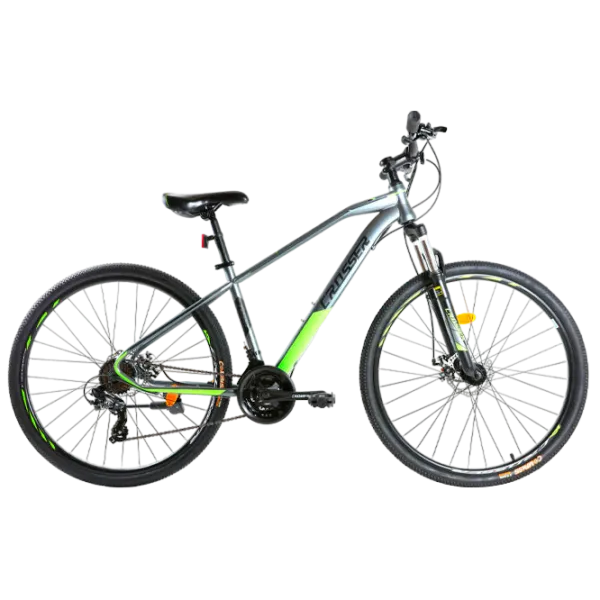 Bicicletă Crosser Gemini 27.5" 17" Oțel/ Gray Green photo 1