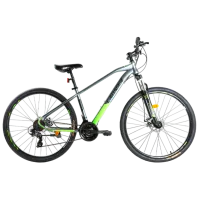 Bicicletă Crosser Gemini 27.5" 17" Oțel/ Gray Green