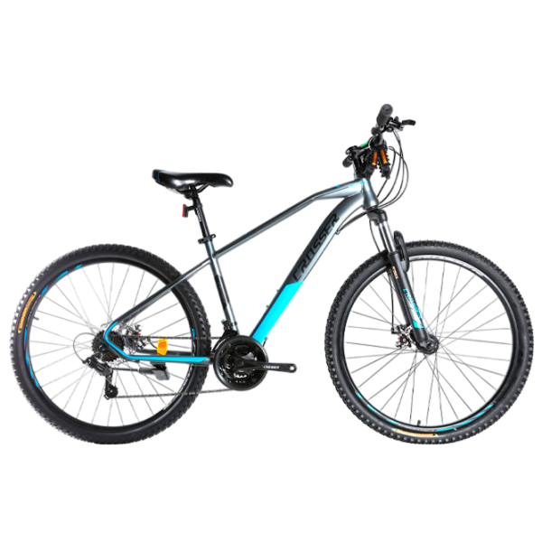 Bicicletă Crosser Gemini 27.5" 17" Oțel/ Gray Blue photo 1