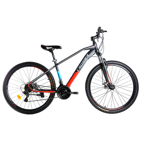 Bicicletă Crosser Gemini 27.5" 17" Oțel/ Black Red photo 1 Bicicletă Crosser Gemini 27.5" 17" Oțel/ Black Red photo 1