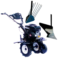 Motocultor Technoworker HB 700 S SET/ S.2.1 4 timpi/ Benzină