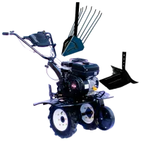 Motocultor Technoworker HB 700 S SET/ S.2.3 4 timpi/ Benzină