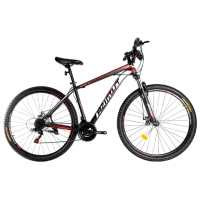 Велосипед Crosser 40D 29" 20" Сталь/ Черный Белый