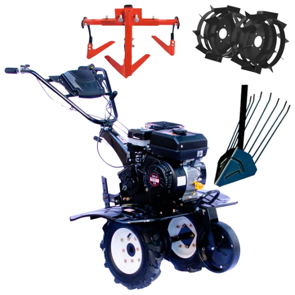 Мотокультиватор Technoworker HB 700 S SET/ SRP.1.3 4х тактный/ Бензин photo 1 Мотокультиватор Technoworker HB 700 S SET/ SRP.1.3 4х тактный/ Бензин photo 1