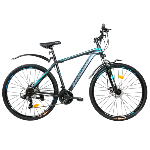 Bicicletă Crosser 40D 29" 20" Oțel/ Black Blue photo 1