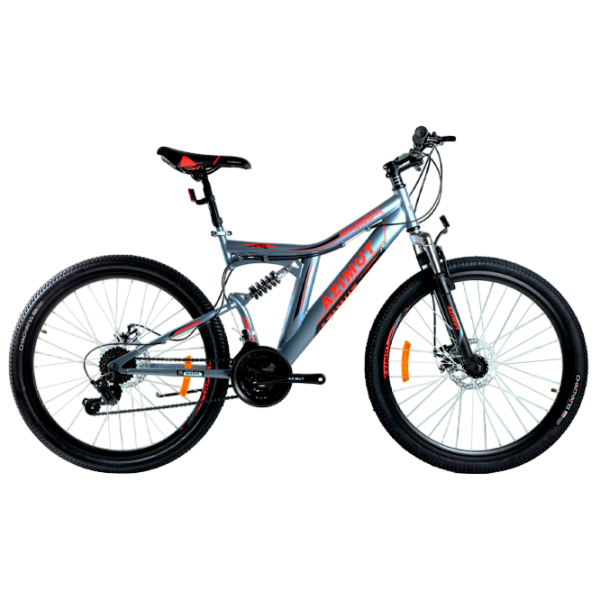 Bicicletă Azimut Blackmount 26" 19" Oțel/ Gray Red photo 1 Bicicletă Azimut Blackmount 26" 19" Oțel/ Gray Red photo 1