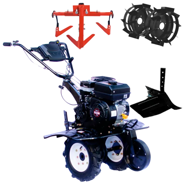 Мотокультиватор Technoworker HB 700 S SET/ SRP.1.2 4х тактный/ Бензин photo 1 Мотокультиватор Technoworker HB 700 S SET/ SRP.1.2 4х тактный/ Бензин photo 1