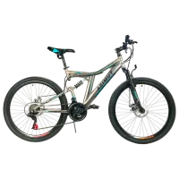 Bicicletă Azimut Blackmount 26" 19" Oțel/ Gray Blue