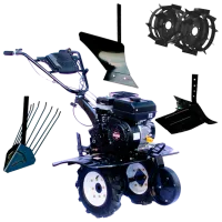 Motocultor Technoworker HB 700 S SET/ SR.3 4 timpi/ Benzină