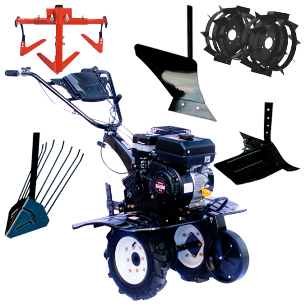 Мотокультиватор Technoworker HB 700 S SET/ SRP.3 4х тактный/ Бензин photo 1