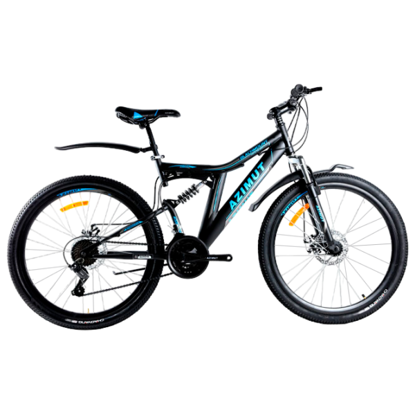 Bicicletă Azimut Blackmount 26" 19" Oțel/ Black Blue photo 1 Bicicletă Azimut Blackmount 26" 19" Oțel/ Black Blue photo 1