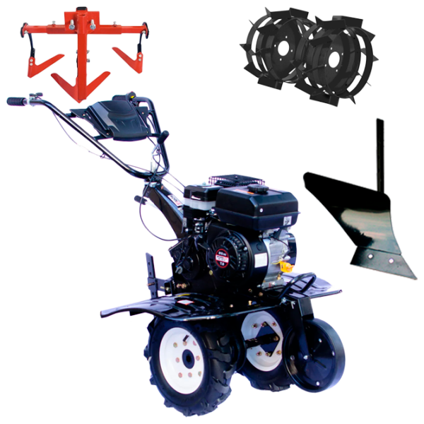 Мотокультиватор Technoworker HB 700 S SET/ SRP.1 4х тактный/ Бензин photo 1 Мотокультиватор Technoworker HB 700 S SET/ SRP.1 4х тактный/ Бензин photo 1
