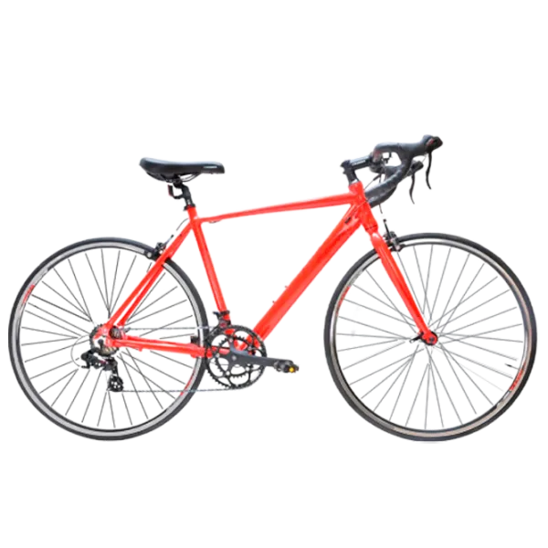 Bicicletă Crosser Road 700C 28" 20" Aluminiu/ Red Black photo 1