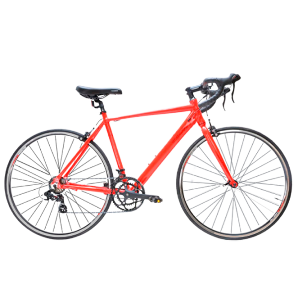 Bicicletă Crosser Road 700C 28" 20" Aluminiu/ Red Black photo 1
