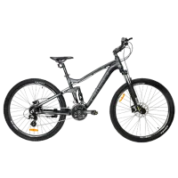 Велосипед Crosser Raptor 29" 17" Алюминий/ Серый Черный
