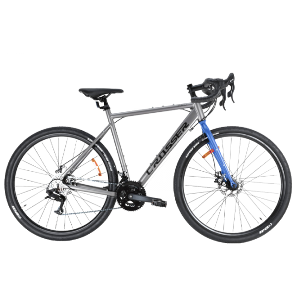Bicicletă Crosser NORD 700C 28" 21" Aluminiu/ Gray Blue photo 1