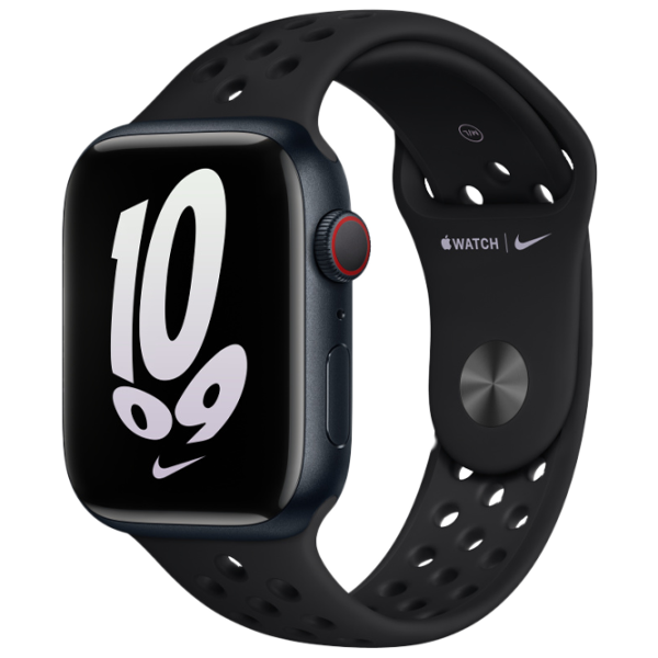 Ремень Apple Watch Watch Nike Sport Фторэластомер/ 42, 44, 45 мм/ Черный Anthracite photo 1 Ремень Apple Watch Watch Nike Sport Фторэластомер/ 42, 44, 45 мм/ Черный Anthracite photo 1