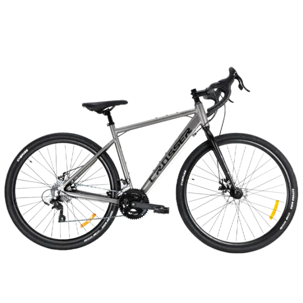 Bicicletă Crosser NORD 700C 28" 21" Aluminiu/ Gray Black photo 1