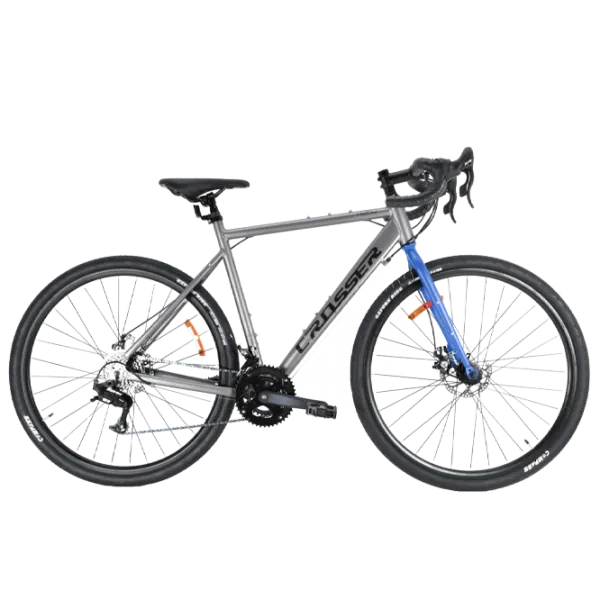 Bicicletă Crosser NORD 700C 28" 21" Aluminiu/ Gray Blue photo 1